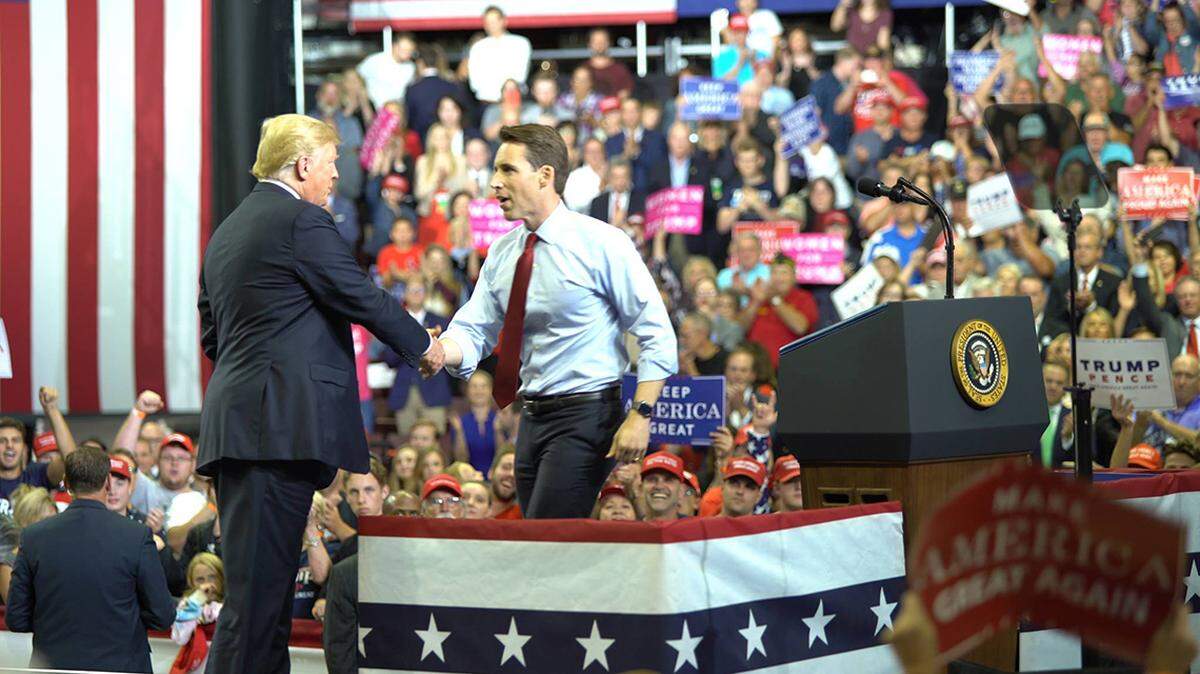 The Fox News host hates Donald Trump “passionately.” So why is Missouri’s senator defending those ridiculous Jan. 6 video fragments?
