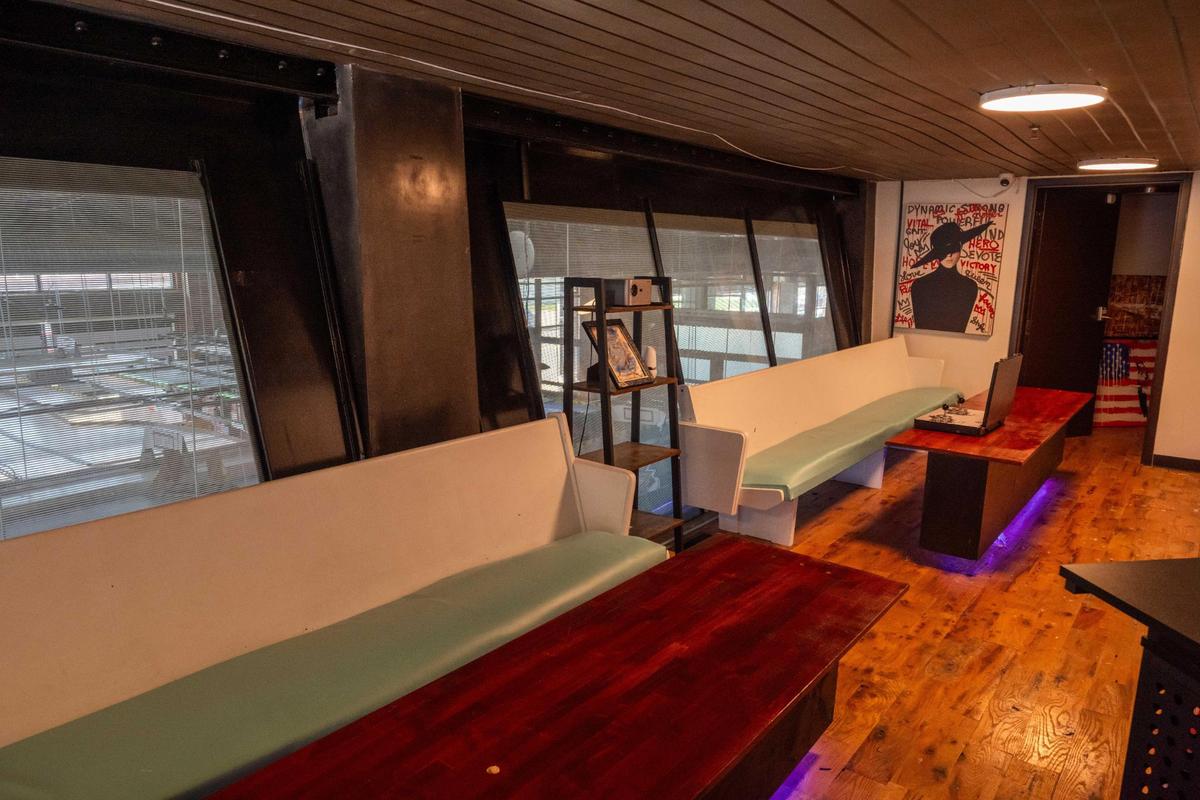 A more private sitting area is located upstairs at Otaku Lounge. The upstairs is for those who wish to be a bit away from the more social area downstairs.