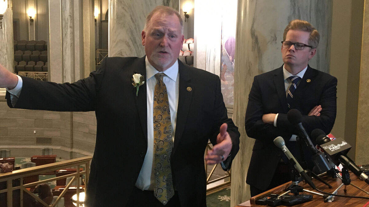 Senate President Dave Schatz spoke Wednesday about the possible return of right-to-work in the Missouri Senate.