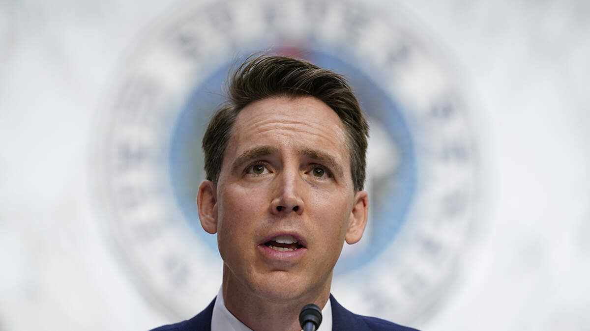 Sen. Josh Hawley, a Missouri Republican