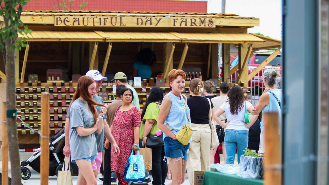 Shoppers pack new Overland Park Farmers Market on opening day: ‘a lot to love’