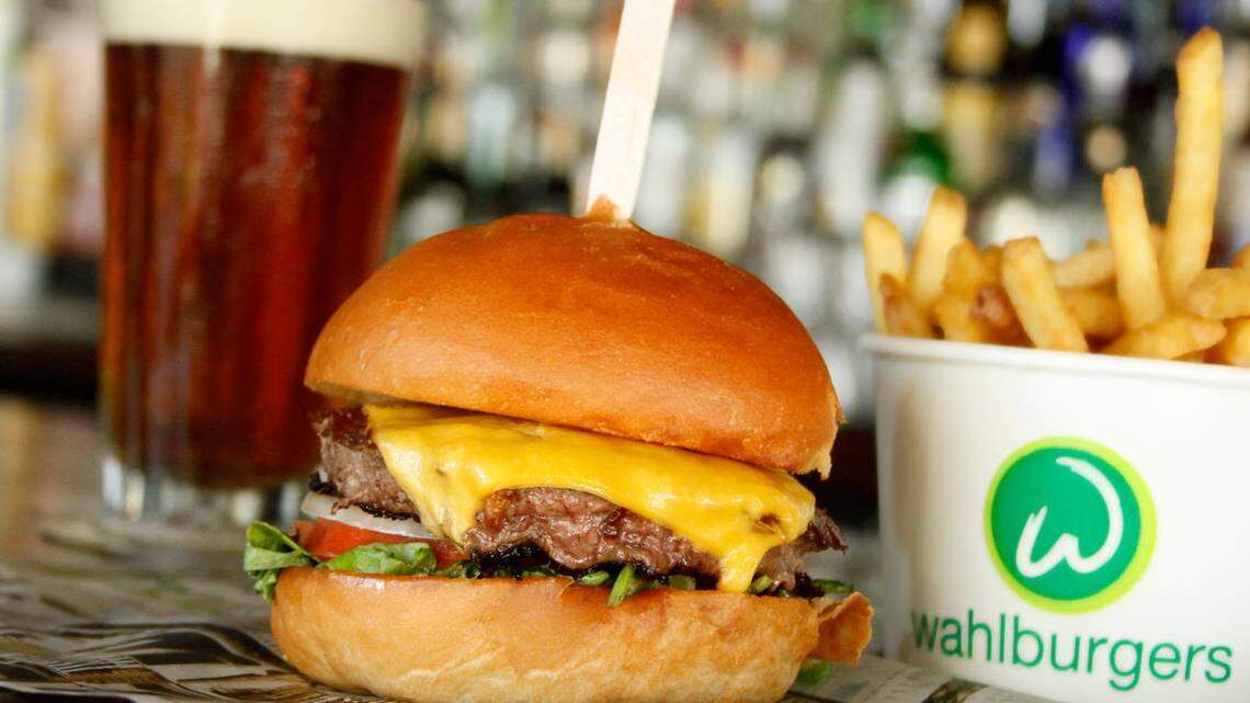 Wahlburgers offers specialty burgers, salads, sandwiches and sides.