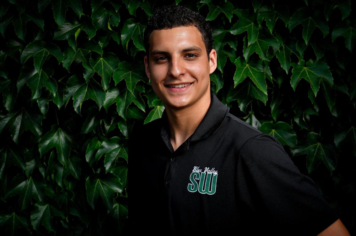 U.S. paralympic swimmer Yaseen El-Demerdash, who attended Blue Valley Southwest High School.