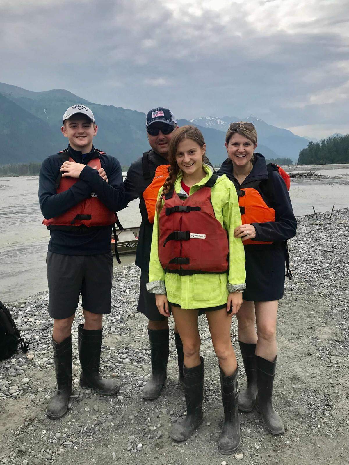 The Yates family in Alaska