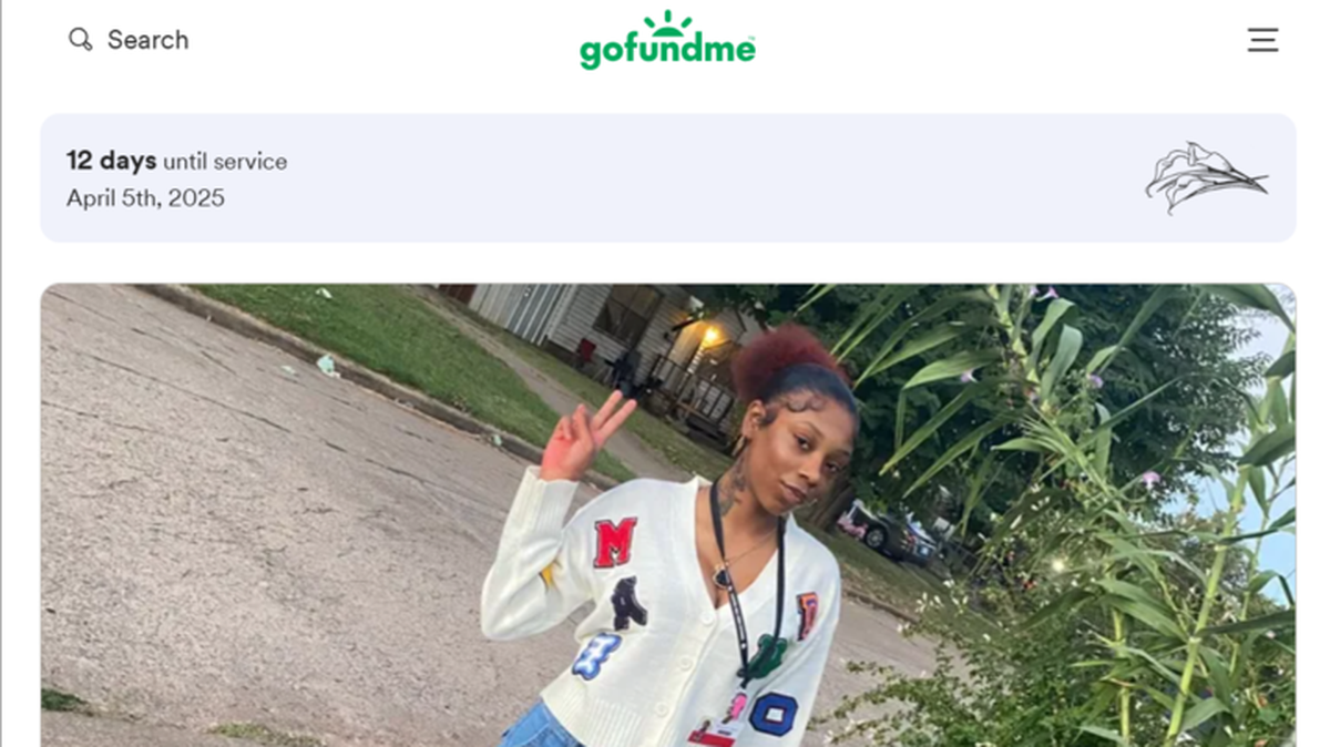 Tamireyahna Warren, 16, in a photo posted by her family’s GoFundMe page.