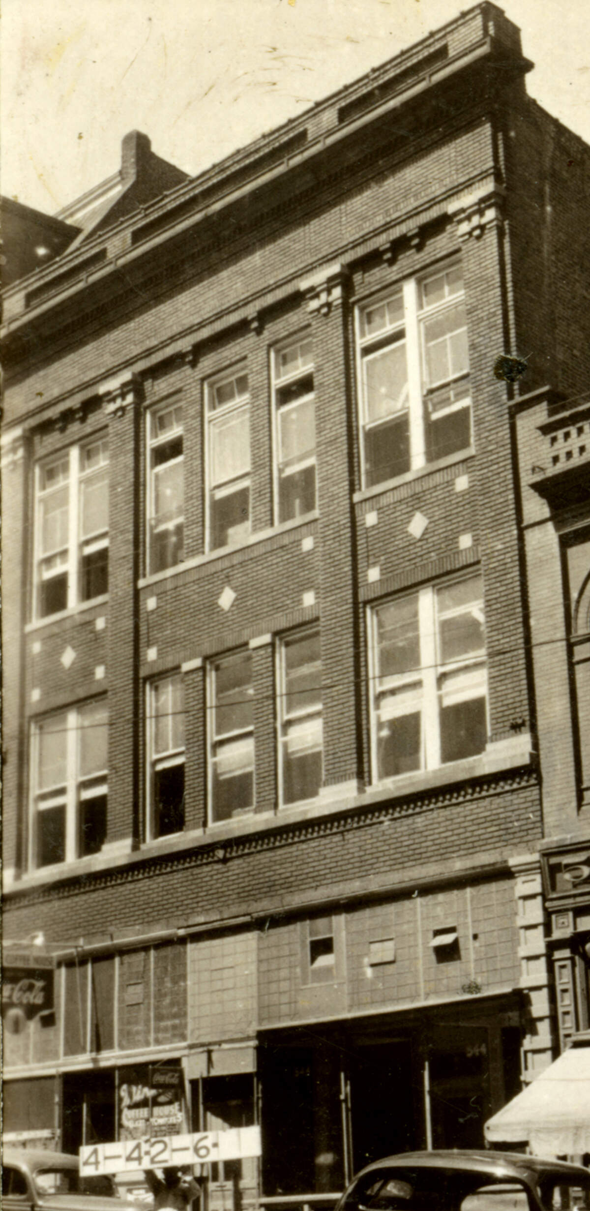 The former Board of Education headquarters at 546 Main St. was where Carrie established the city’s first public library.