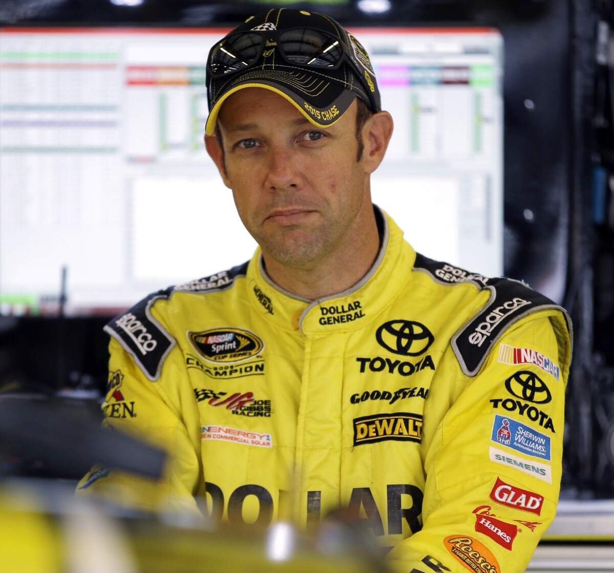Matt Kenseth got knocked out of not only the October 2015 Hollywood Casino 400, but also the playoff chase, via a spinout dealt by fellow driver Joey Logano.