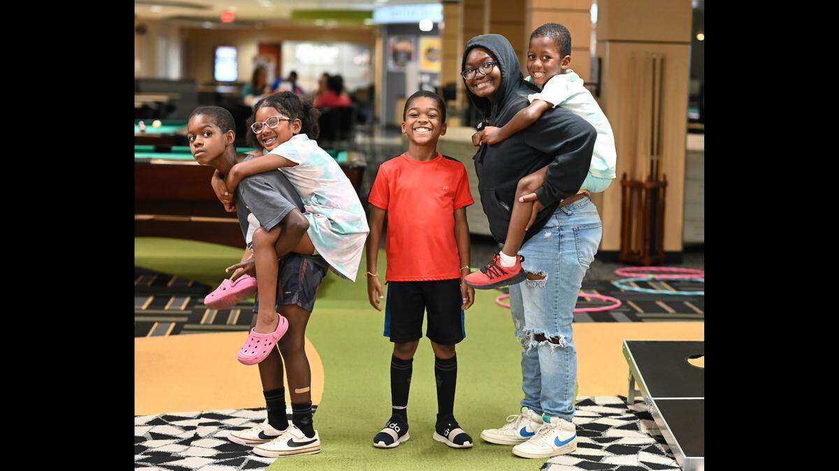 These five siblings, ages 6 to 12, have a tight bond and want to be adopted together by a family that will stick with them no matter what.