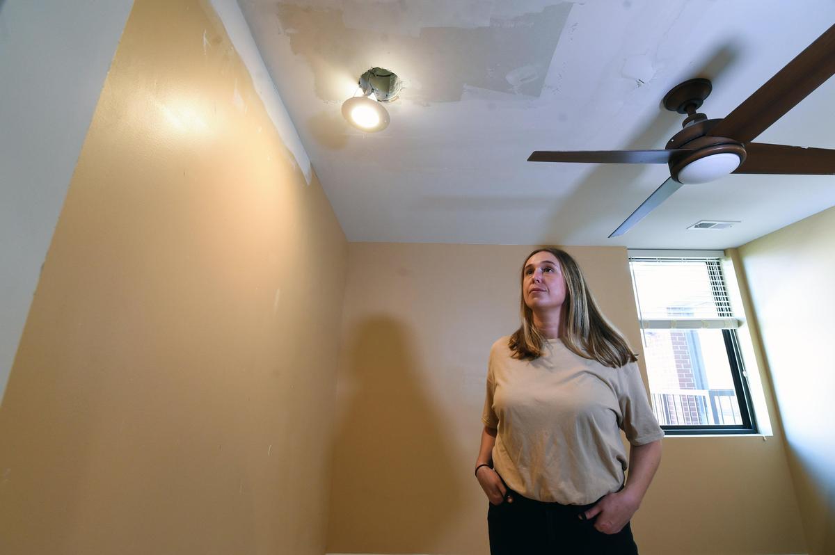 Ashley Morgan, a home owner in Park Reserve, a condo project at 2980 Baltimore Ave., has filed a lawsuit against the developer after numerous water leaks in her upscale condo. Because of fire code violations, Morgan’s condo lacks an occupancy permit so she cannot live there or lease it out.