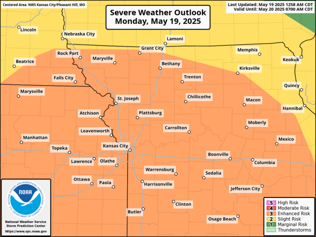 Storm threat in KC: Tornadoes, hail, heavy rains possible | Kansas City ...