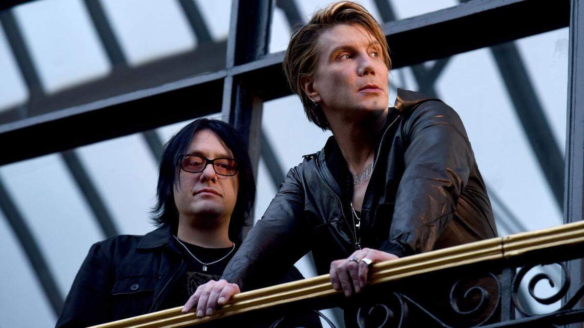 Bassist/vocalist Robby Takac, left, and lead singer John Rzeznik of the Goo Goo Dolls will come to the Starlight Theatre on Aug. 27, sharing the bill with O.A.R. Tickets will go on sale Dec. 9.