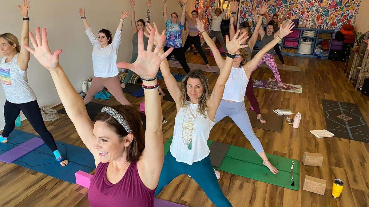Megan’s Yoga Tribe emphasizes studios with no judgment or competition.