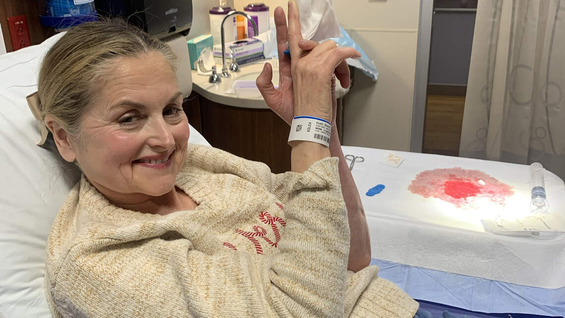 No matter how she sliced it, she kept the flame of a holiday season burning brightly