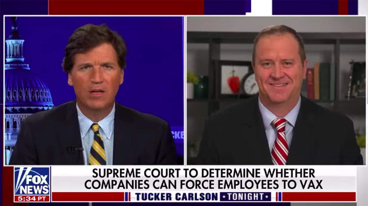 When the Fox News host falsely claimed, “The boosters aren’t working,” Eric Schmitt went with the flow.