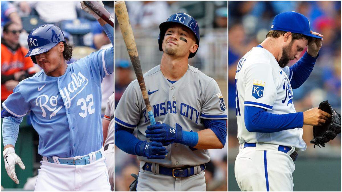 Scenes from a frustrating Royals season in 2023. KC sits five losses from tying the franchise-worst mark (106) for a season.