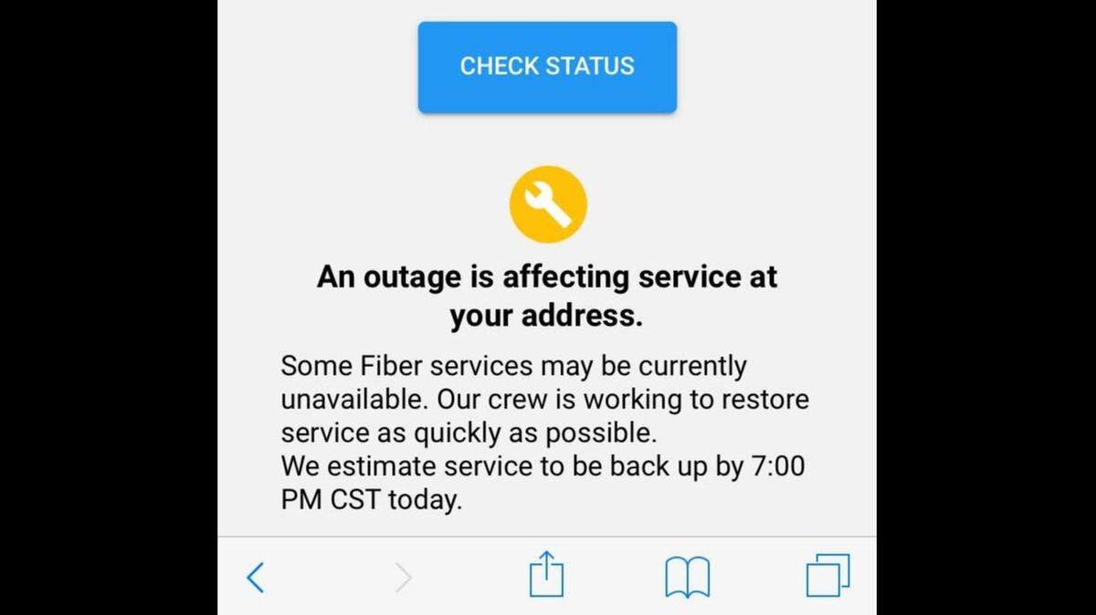 A Google Fiber customer whose account was canceled mysteriously Tuesday afternoon later learned service might be restored Tuesday evening.