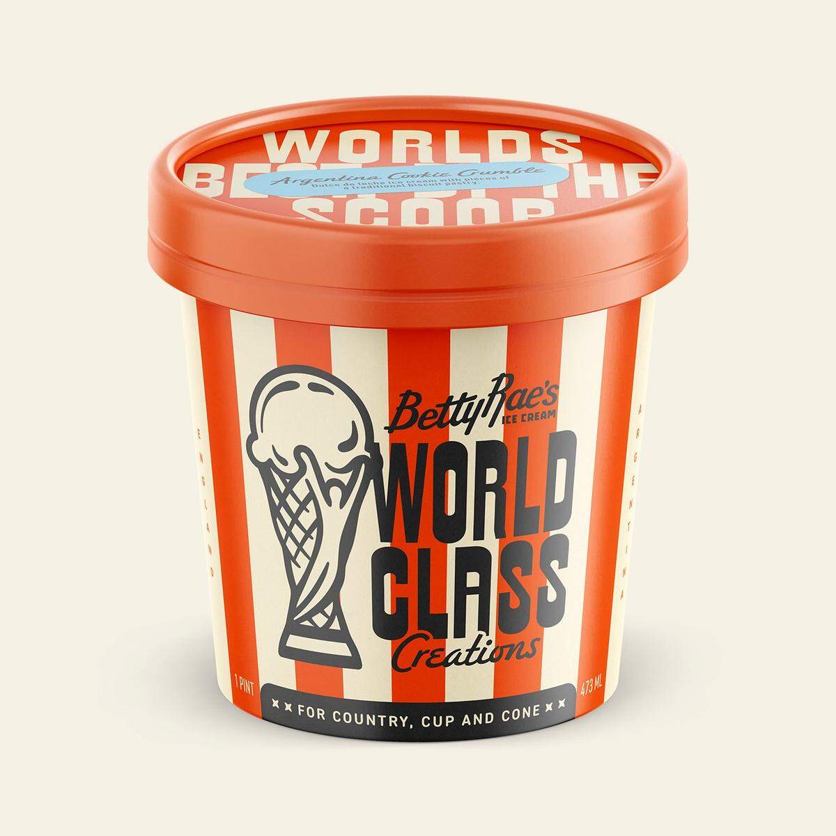 Betty Rae’s World Class Flavors is a series of limited edition flavors inspired by each of the eight teams playing in Kansas City this summer as part of the World Cup
