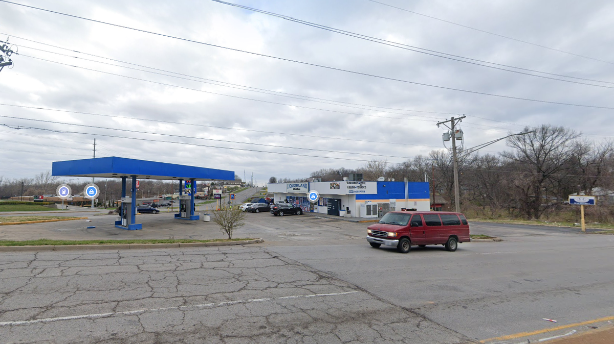 Independence police were investigating a shooting homicide that unfolded Thursday afternoon at the Road Star gas station at 11100 E. U.S. Highway 40. Two were taken into police custody as persons of interest.
