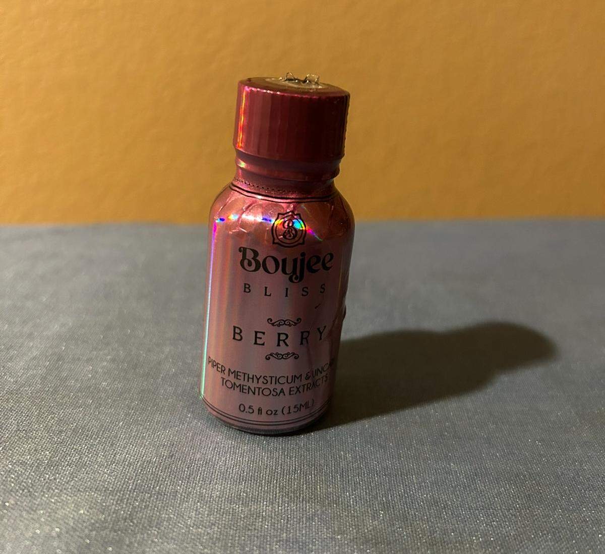Boujee Bliss, a kava extract shot produced by Poseidon Resources.