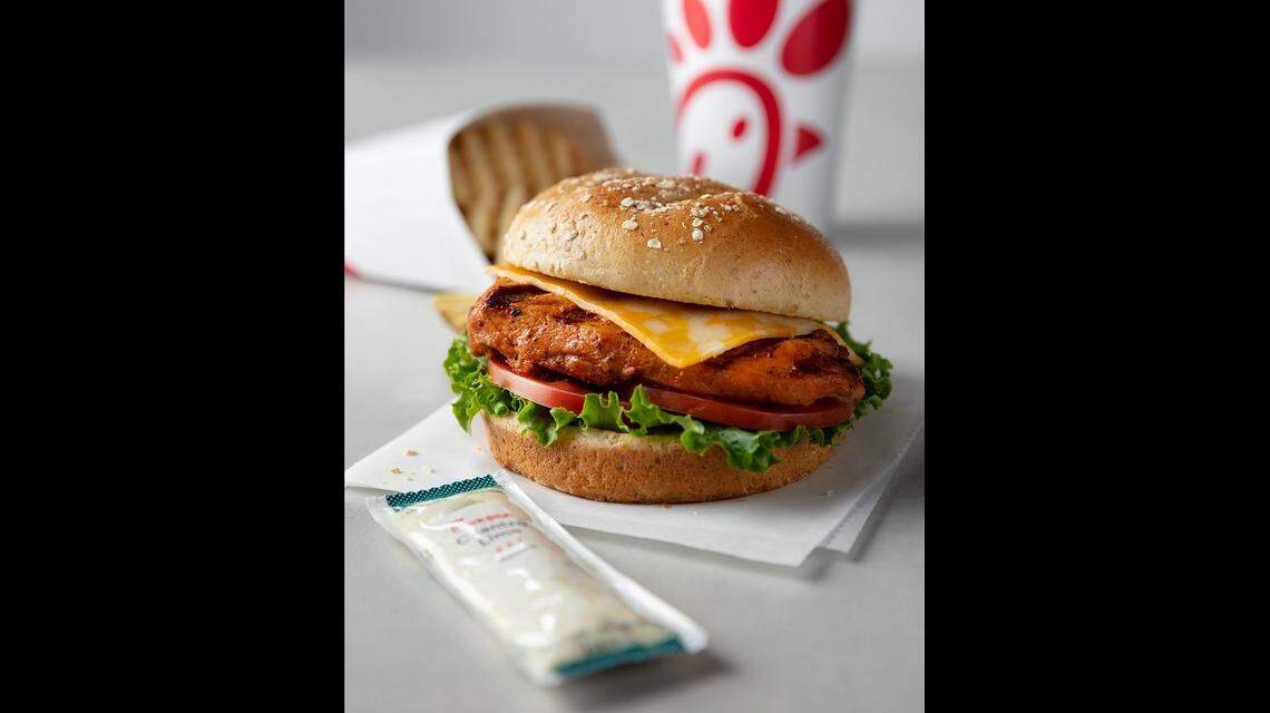 Chick-fil-A just released the Grilled Spicy Chicken Deluxe Sandwich nationwide. It will only be around for a limited time, the company said.