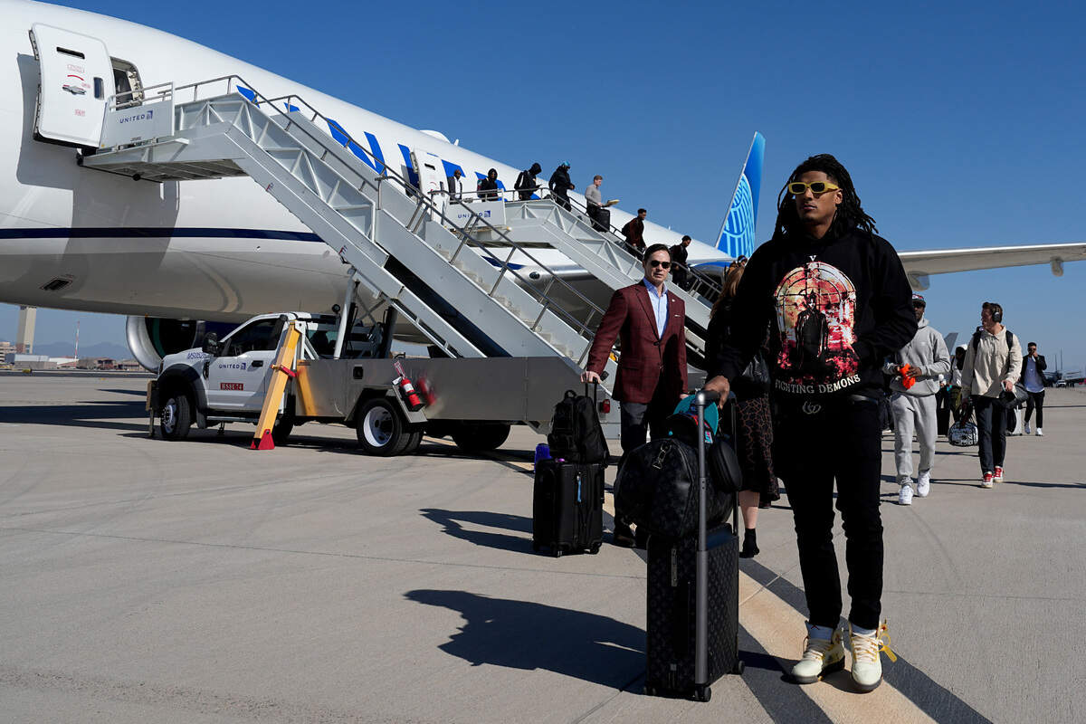 Kansas City Chiefs running back Isiah Pacheco arrives ahead of Super Bowl 57, Sunday, Feb. 5, 2023, in Phoenix. The Kansas City Chiefs will play the Philadelphia Eagles on Sunday.