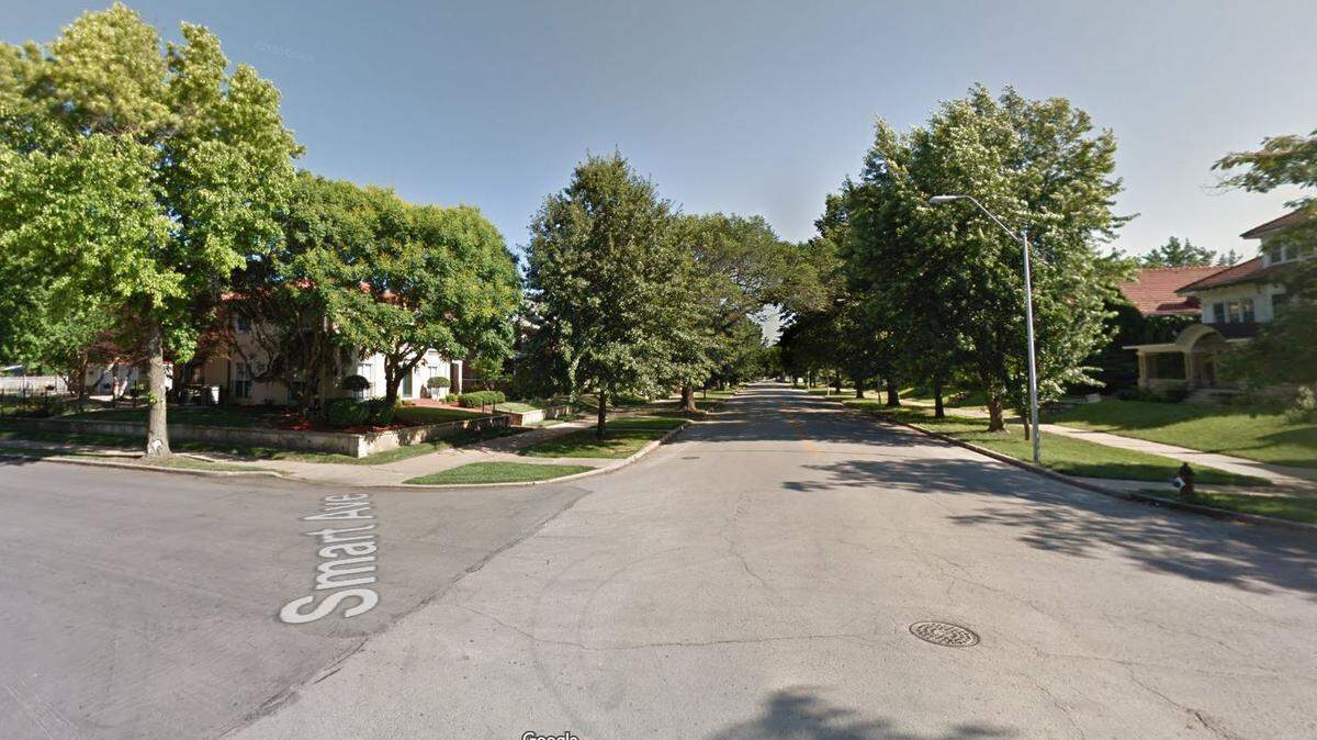 Kansas City police investigating reports of gunfire shot and injured a man Thursday night in Kansas City’s historic Northeast area, the Missouri State Highway Patrol said. The police shooting occurred shortly after 8 p.m. in the 400 block of Gladstone Boulevard. This Google Maps Street View image of the area is from 2011.