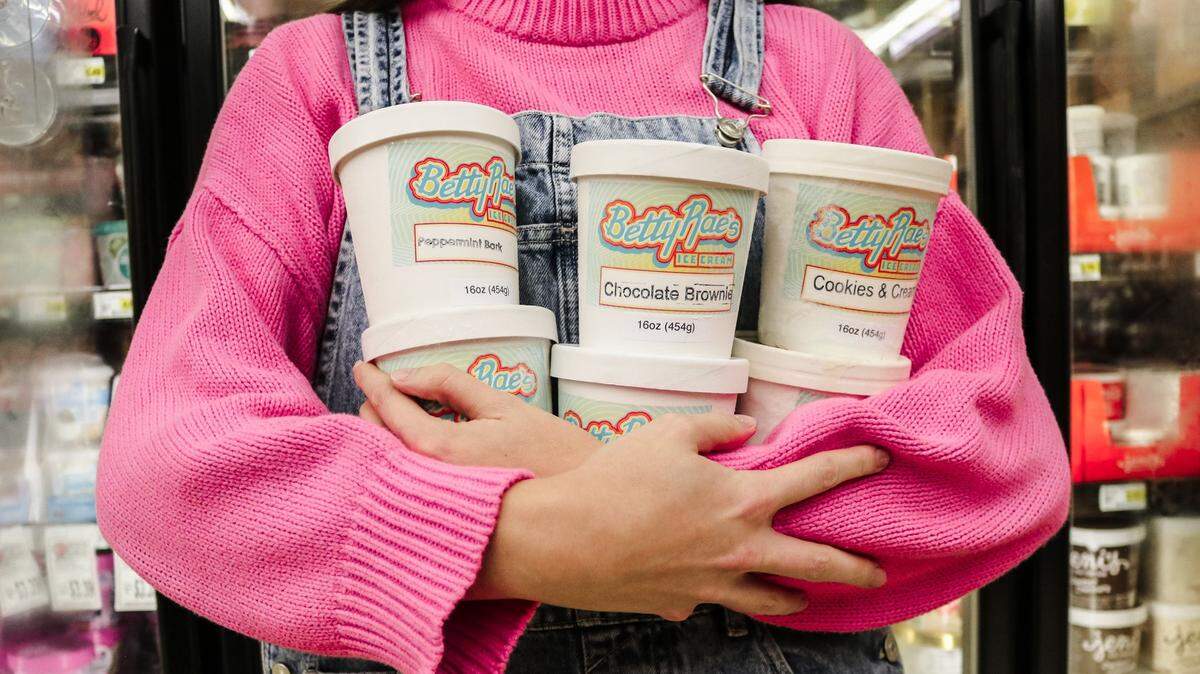 The new Betty Rae’s retail store in Merriam will serve as a test kitchen where customers can give feedback on new flavors being tested and considered for retail sale.