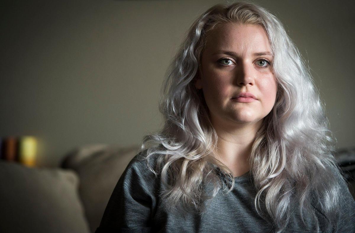Hannah Strader, 24, was a junior at the University of Kansas when Jai Nitz, 43, allegedly forcibly kissed her in 2017. She is one of three women who have made reports against Nitz with the Lawrence Police Department in the past year. Another woman reported a rape in Kansas City.