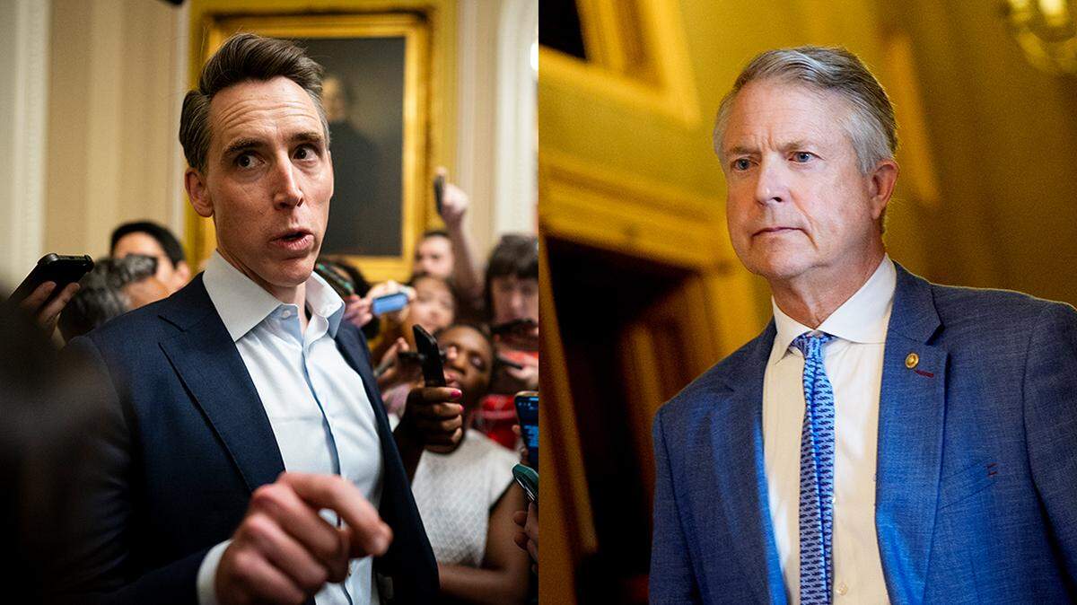 Josh Hawley and Roger Marshall