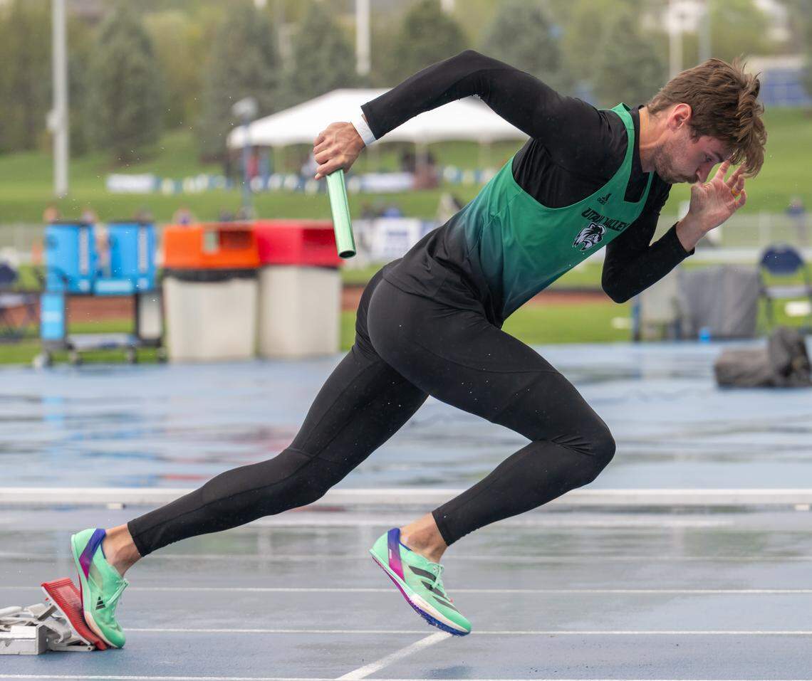 Caleb Furnell, a 2019 graduate of Lee’s Summit West High School, competed on the track team at Utah Valley University. Furnell was named to the U.S. Olympic team and will compete as a member of a four-man bobsled team at the Winter Olympics next month.