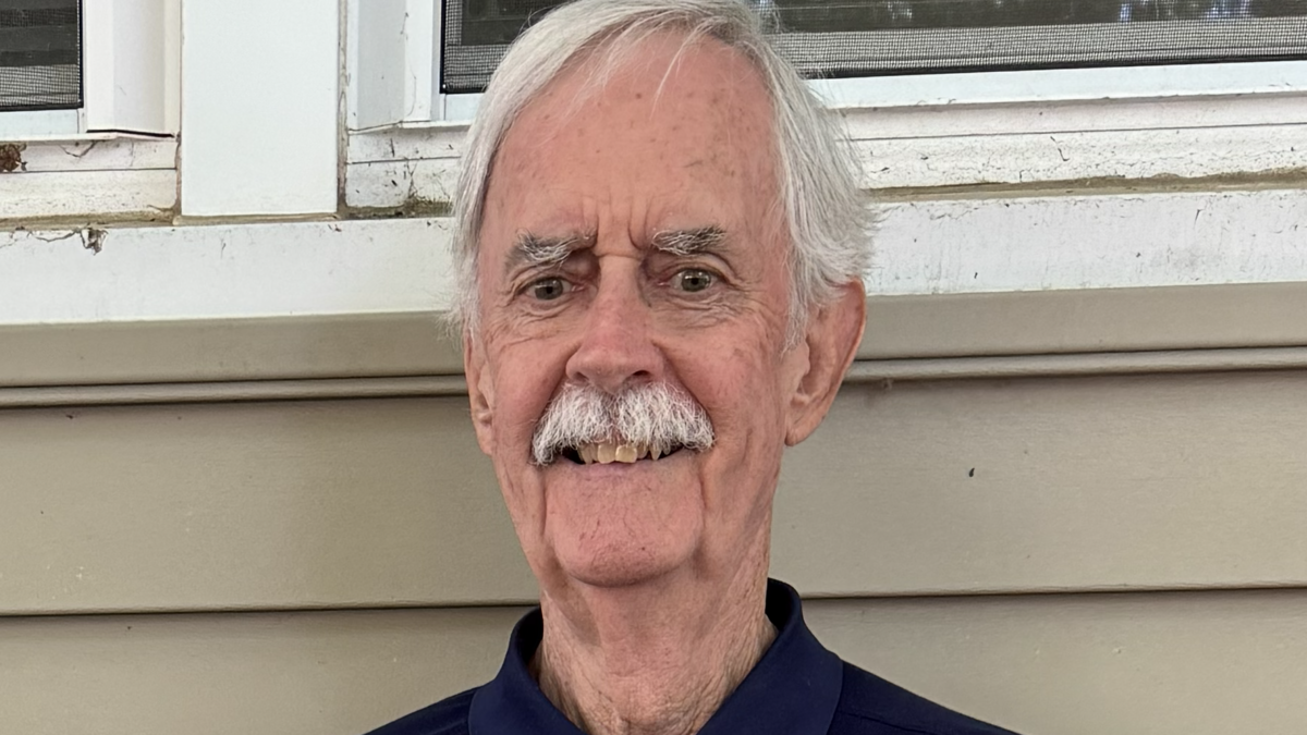 Gary Lee Provyn is six feet, one inch tall and weighs about 145 pounds. He has white hair, a white mustache and hazel eyes.