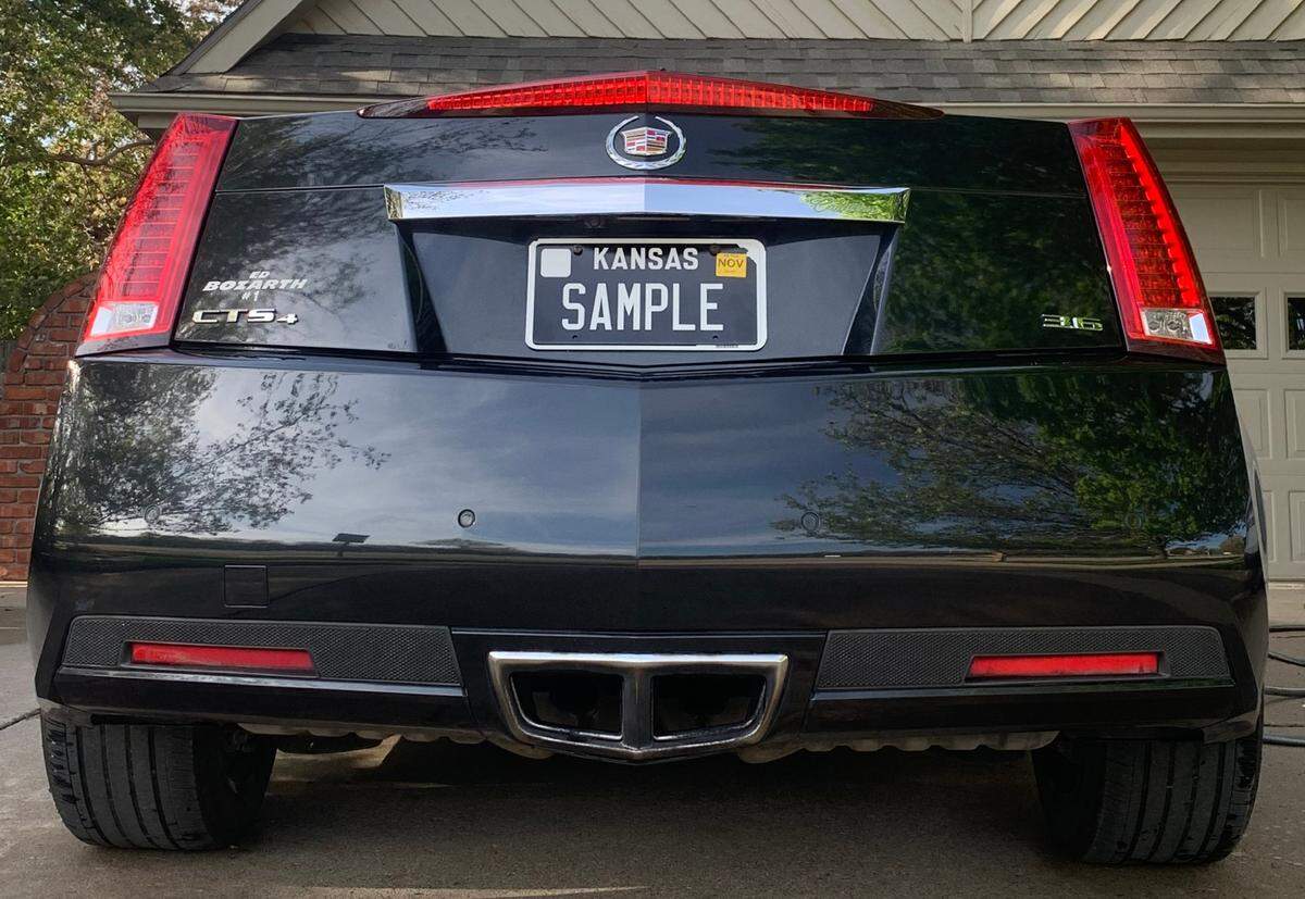 The Kansas Department of Revenue is introducing a new blackout-style license plate design. It will be available starting Tuesday, July 1.