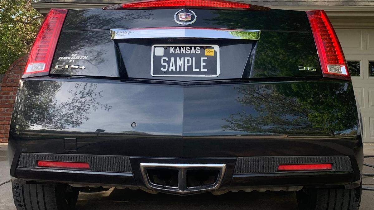 The Kansas Department of Revenue is introducing a new blackout-style license plate design in response to interest from Kansans in wanting this option for their vehicles, according to a press release. It’ll be available starting Tuesday, July 1.
