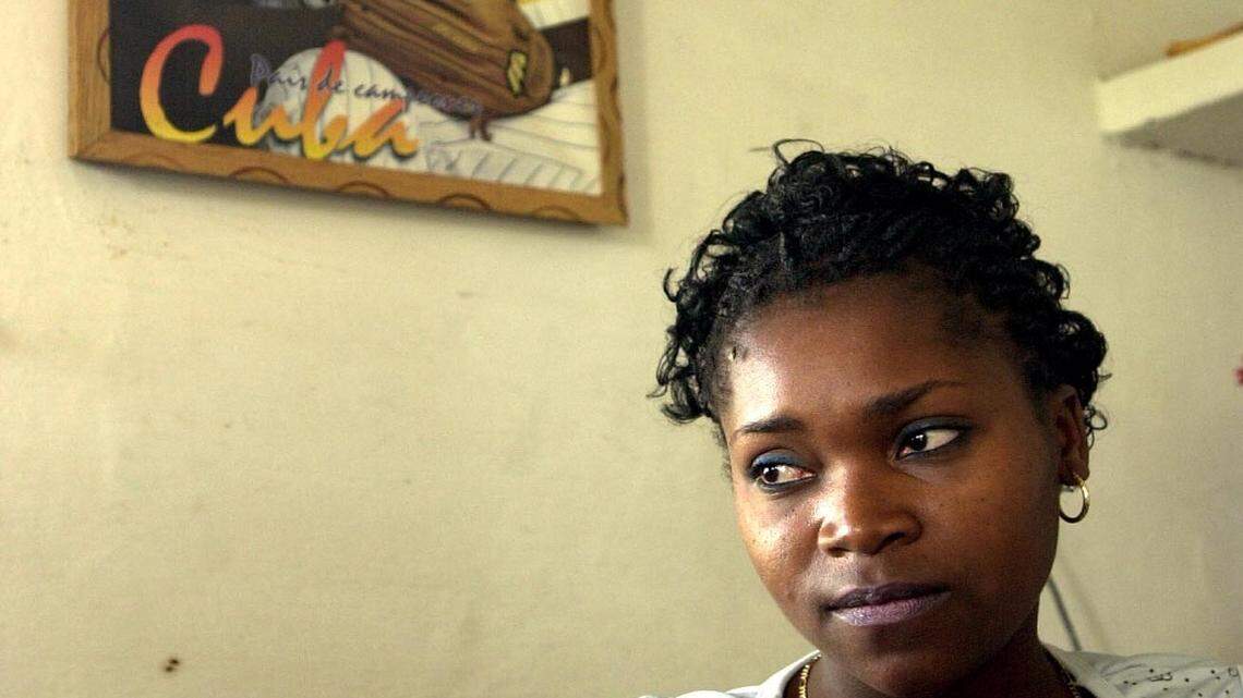 Since her husband defected from Cuba, Miriam Contreras sees reminders of him everywhere. From his poster on the wall of his parents' home ... she can never forget the life they used to have - and the life they hope to have again.