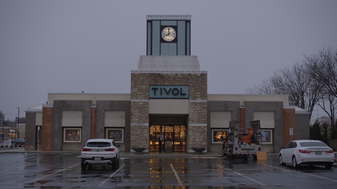 The Tivol jewelry store located at 119th Street and Roe Avenue in Overland Park. This Google Maps Street View image shows the area.