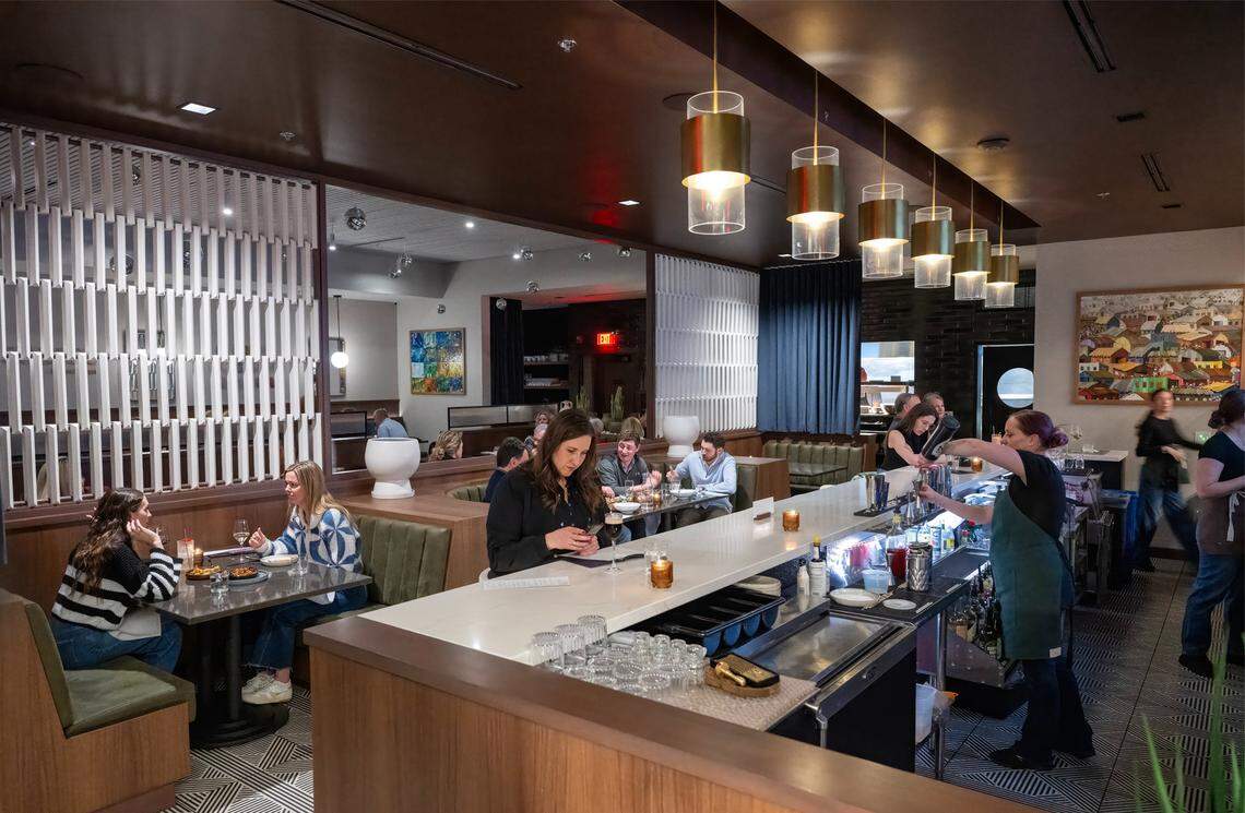 Shortly after opening, diners filled seats at Of Course Kitchen & Co., 7753 W 159th St., in Overland Park on Wednesday, Feb. 25. 