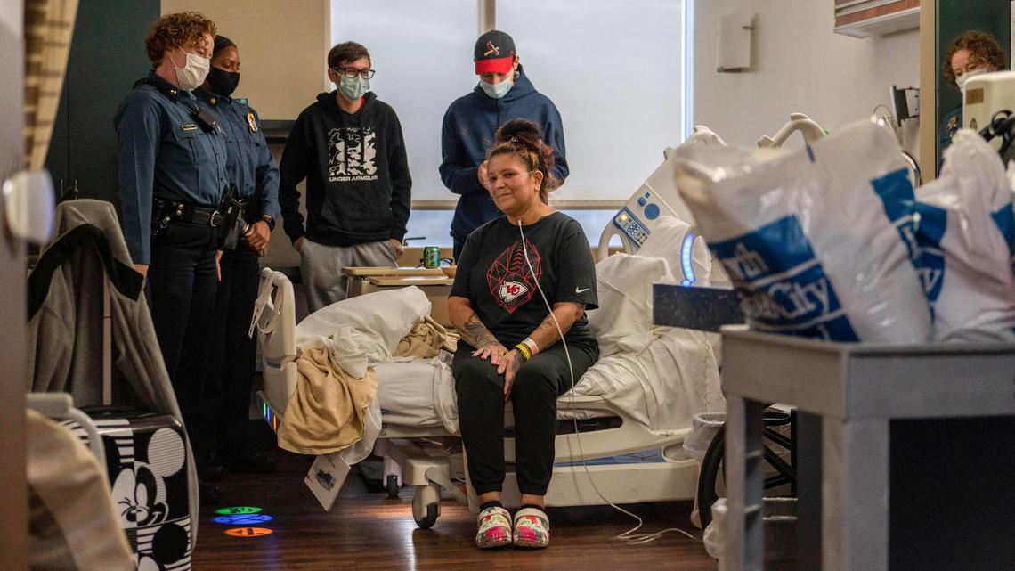 KCPD officer almost died of COVID. Now she recovers, helped by fellow cops, Hispanic community