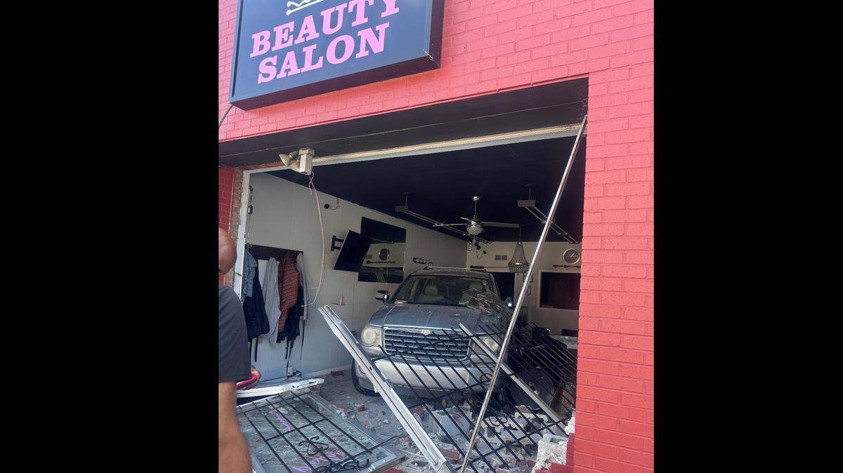 Bianca Russell opened Prestige Beauty Salon at 7515 Troost Avenue just before the height of the COVID-19 pandemic and has been open for five years. One car accident closed her business indefinitely.