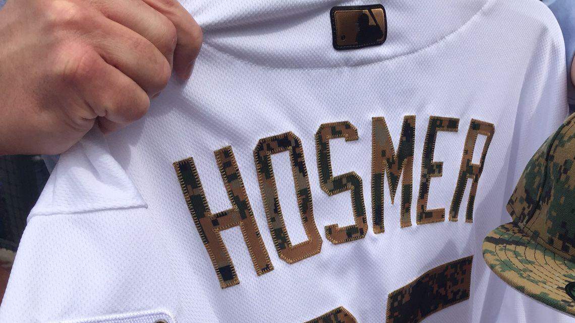 To commemorate Memorial Day, teams across Major League Baseball are wearing uniforms and caps with camouflage designs. Here are the uniform and cap the Royals will be wearing tonight as they begin a three-game series against the Tampa Bay Rays at Kauffman Stadium.