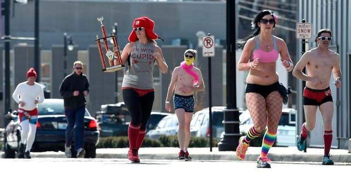 Cupid’s Undie Run is all for a good cause.