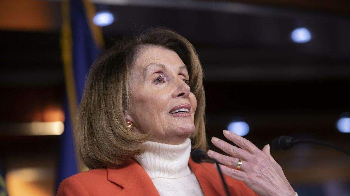 House Minority Leader Nancy Pelosi