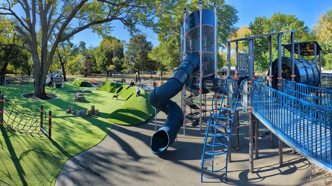 Overland Park has officially reopened Strang Park, at 89th and Farley streets, after a year of construction.