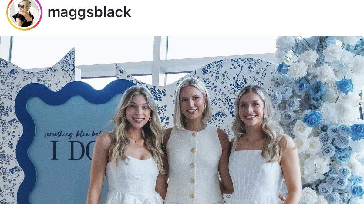 Kansas City’s three “Royals” brides: Makenna Harper, Jane DeJarld and Maggie Black, all engaged to Kansas City Royals players. They were celebrated at a joint bridal shower at Kauffman Stadium in August.