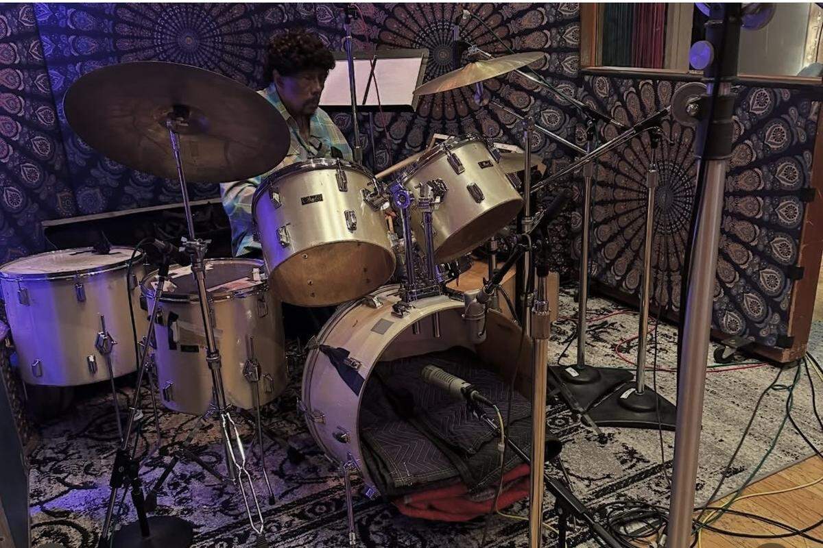 Jazz guitarist Jeff Parker shared a photo of Gadson’s drums in a tribute he wrote after the drummer’s death.