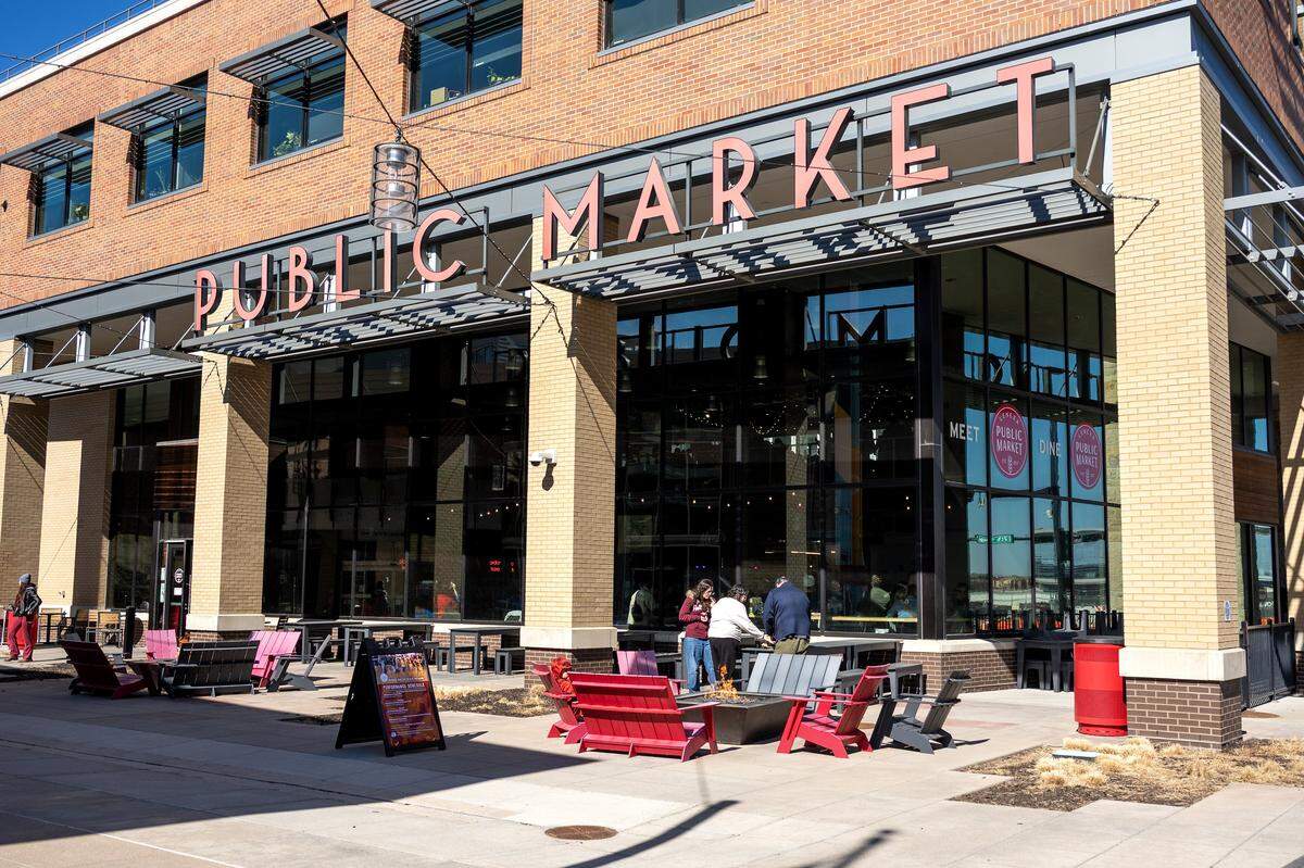 Lenexa Public Market at 8750 Penrose Ln., is pictured on Sunday, Feb. 22, 2026, in Kansas .