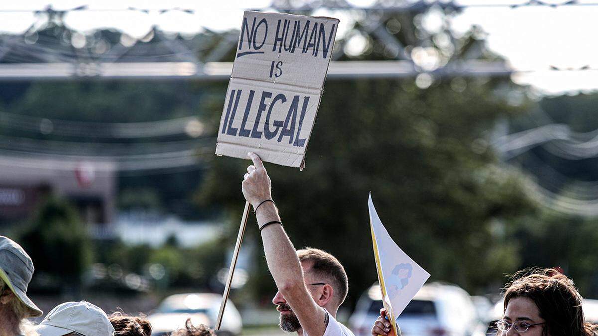 It includes deporting a million undocumented immigrants a year, including kids. Critics call it “ethnic cleansing.”