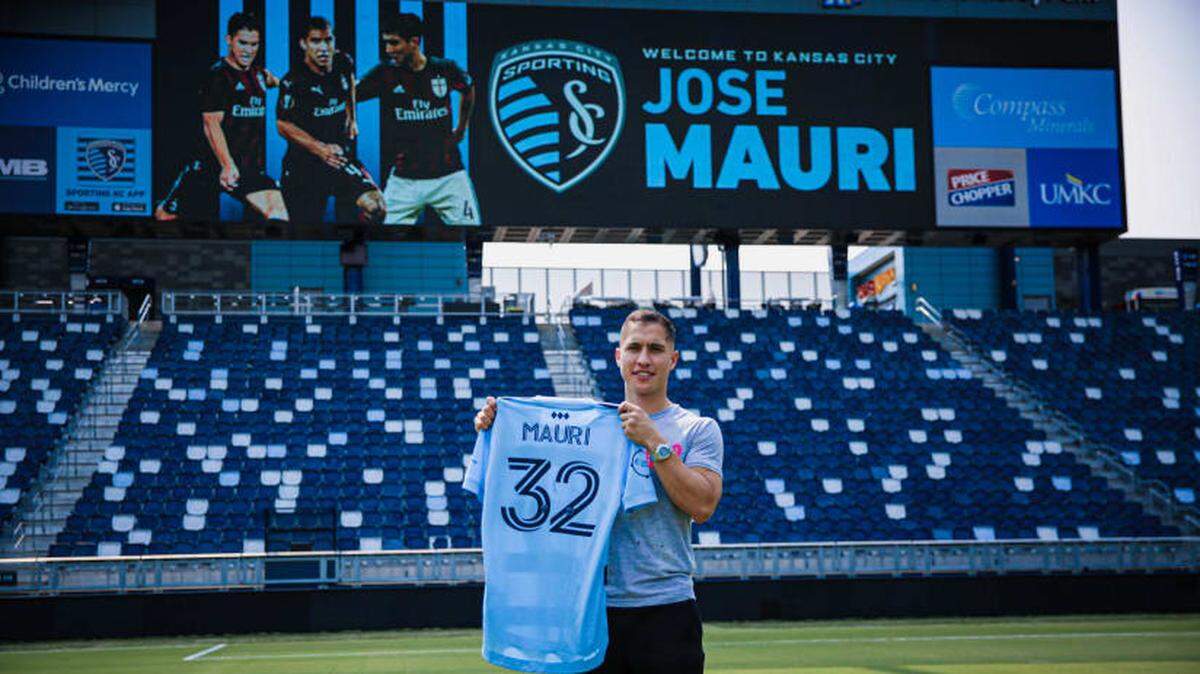 Jose Mauri was introduced officially Tuesday, though the Argentine-Italian midfielder actually saw playing time Friday night at LAFC.