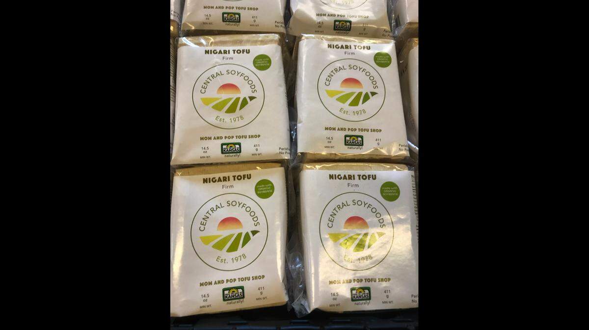 Central Soyfoods is using soybeans that are regeneratively grown on the Iowa Tribe’s reservation in northeast Kansas for its tofu.