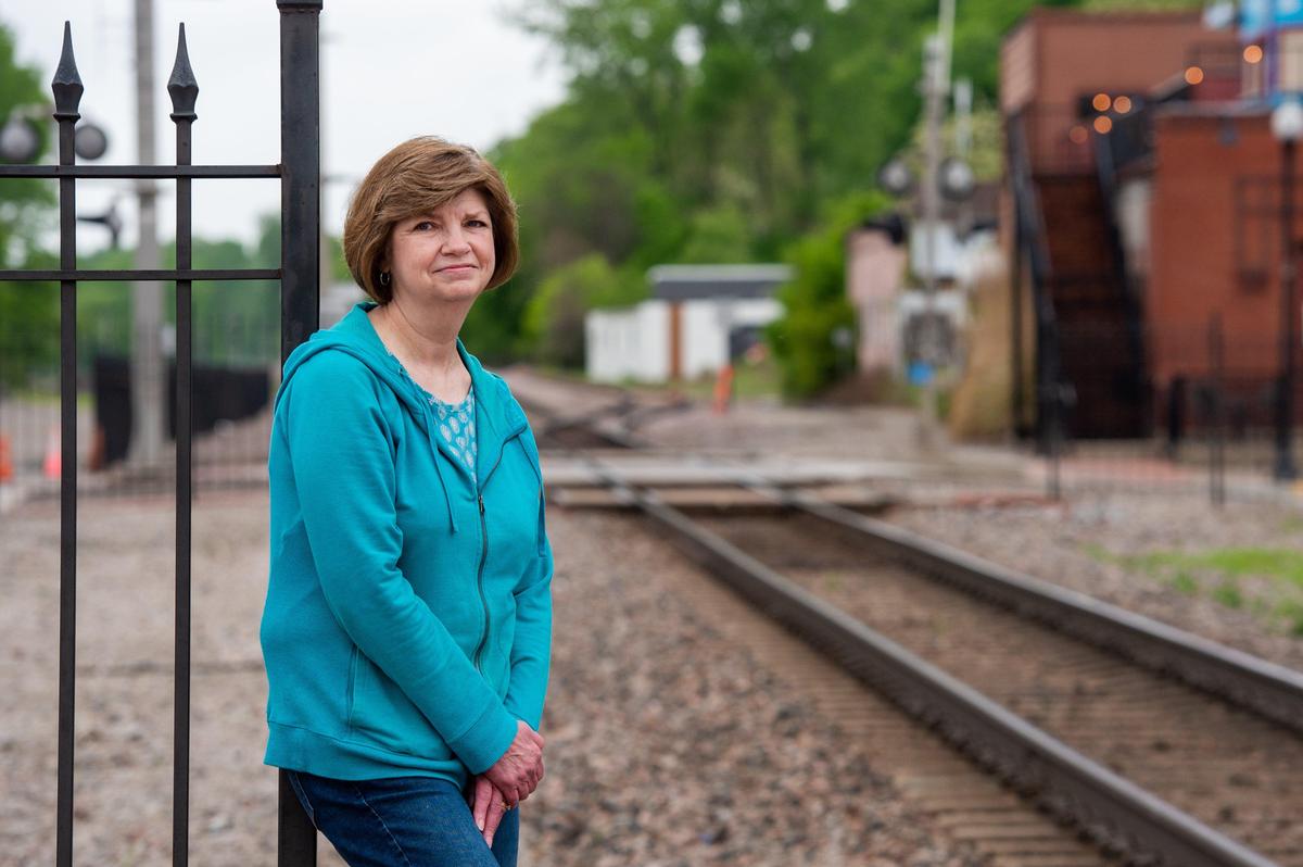 “It will always be a song to me. It will never be noise, never, ever.” Parkville resident Elaine Kellerman speaks against the city’s attempt to silence train horns.