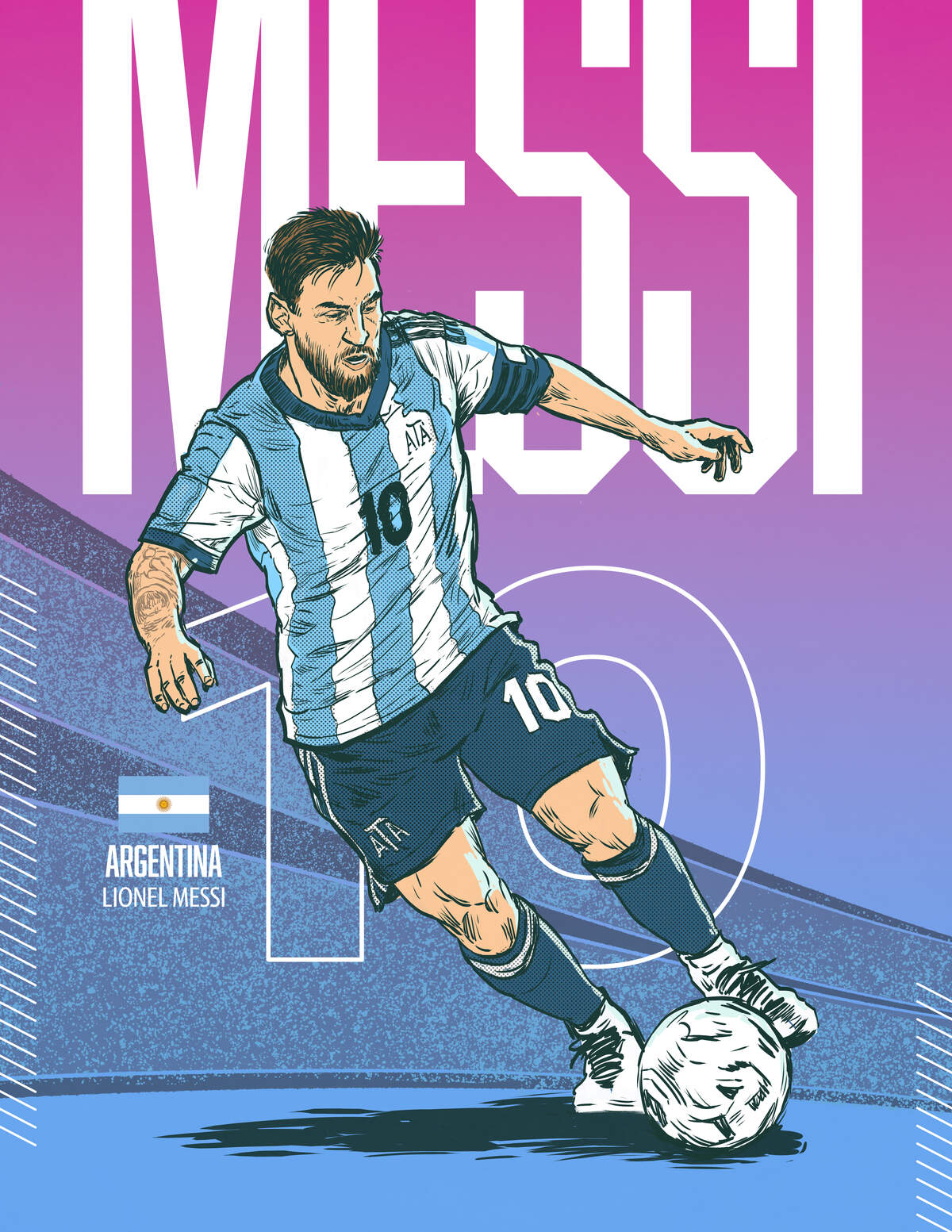 Argentina forward Lionel Messi